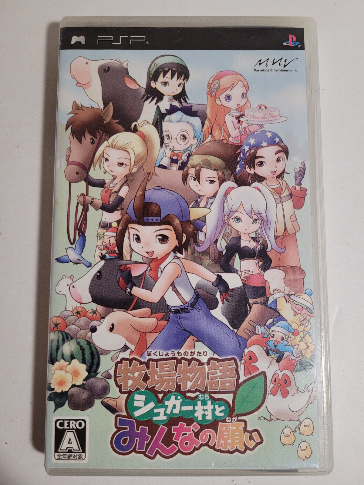 Harvest Moon: Hero of Leaf Valley JP PSP