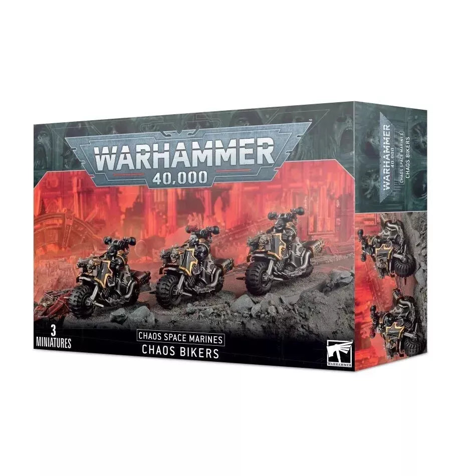 CHAOS SPACE MARINES: CHAOS BIKERS