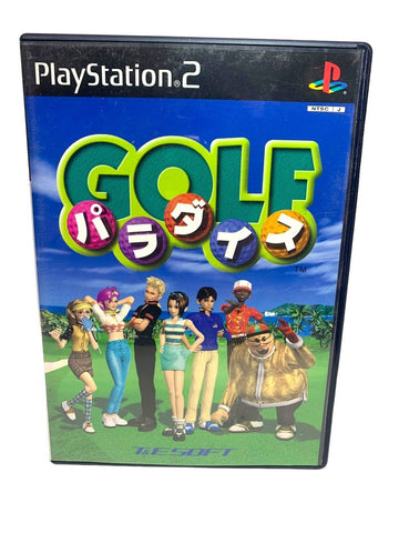 Golf Paradise PS2 SLPS-20009 Japanese