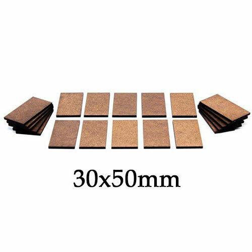 GaleForce Nine: Econo Bases Rectangle 30x55mm (x20)