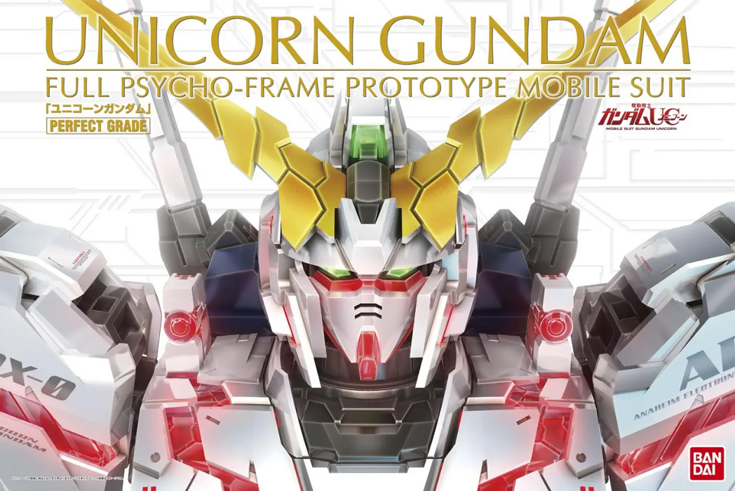 RX-0 Unicorn Gundam "Gundam UC", Bandai PG (Gundam Model Kit)