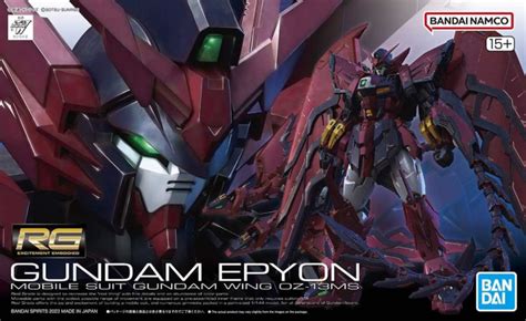 Mobile Suit Gundam Wing Gundam Epyon Real Grade 1:144 Scale Model Kit