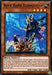 An image of a Yu-Gi-Oh! trading card named "Rock Band Xenoguitar [PHRA-EN025] Super Rare." This Effect Monster features a humanoid character with blue hair playing a guitar made of rock, surrounded by a fantastical, blue-lit background. The card, from the Phantom Rage series, is Earth attribute, Level 4, with 1000 ATK and 2000 DEF.