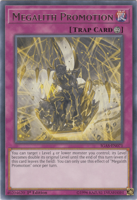 The image shows a Yu-Gi-Oh! trading card titled 