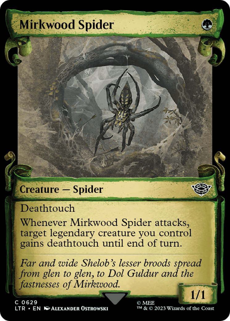 Mirkwood Spider [The Lord of the Rings: Tales of Middle-Earth Showcase Scrolls]