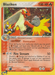 A Blaziken (3/109) [EX: Ruby & Sapphire] from the Pokémon trading card series with 100 HP. This Stage 2 Fire-type Pokémon evolves from Combusken and boasts Firestarter Poke-Power as well as a Fire Stream attack, costing 3 Fire Energy cards to deal 50 damage. It has Water weakness and a retreat cost of two colorless energies.