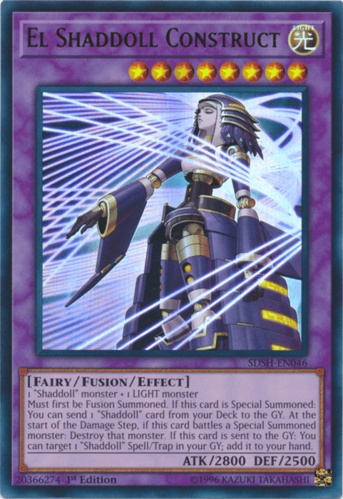 The image depicts an Ultra Rare Yu-Gi-Oh! trading card named 