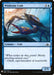 The Wishcoin Crab card from Magic: The Gathering is a blue Creature Crab, possessing 2 power and 5 toughness. Its artwork showcases three crabs with glowing eyes and mystical patterns on their shells, set in a watery environment. Commonly found in Mystery Booster sets, it requires 3 colorless mana and 1 blue mana to cast.