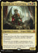 A Magic: The Gathering card featuring "Korvold, Fae-Cursed King [The List]," a Legendary Creature and Dragon Noble. The artwork depicts a fierce dragon with a humanoid figure and wings, standing in a grand hall. It has a crown and red cape. The card outlines its features, including flying and abilities triggered by sacrifices. It is a 4/4 creature.