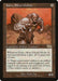 Karn, Silver Golem [Urza's Saga]" from Magic: The Gathering is a legendary artifact creature with a casting cost of 5 colorless mana. It has 4 power and 4 toughness, and features a mechanical golem that can animate artifacts but becomes weaker when it blocks or is blocked. The card's artwork is by Mark Zug.