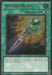 A "Yu-Gi-Oh!" trading card named Wonder Wand [GENF-EN045] Ultimate Rare, classified as an Equip Spell. The card shows an ornate wand with a gem-like top, glowing with magical energy. The description: "Equip only to a Spellcaster-Type monster. It gains 500 ATK. Send both to the Graveyard; draw 2 cards."
