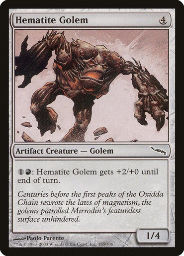 Hematite Golem [Mirrodin]