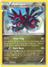 A Hydreigon (86/114) [XY: Steam Siege] from Pokémon featuring Hydreigon, a dragon-like creature with three heads and blue and black coloring. It's a Stage 2 card with 150 HP, showcasing its moves: Cruel Fang and Dark Burn, along with weight, height, and illustrator details at the bottom.