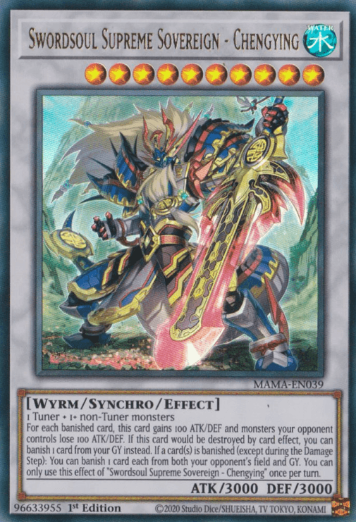 A Yu-Gi-Oh! card titled 