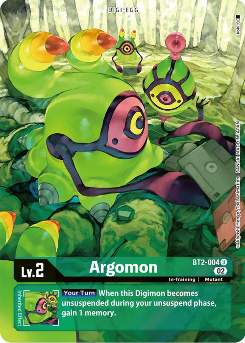 Argomon [BT2-004] (Alternate Art) [Starter Deck: Beelzemon Advanced Deck Set]