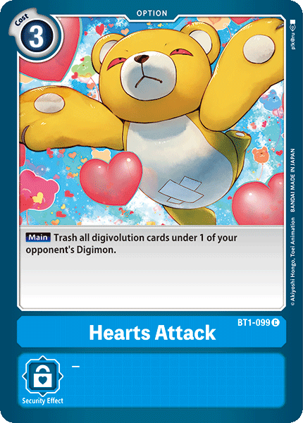 Hearts Attack [BT1-099] [Release Special Booster Ver.1.0]