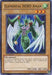 A "Yu-Gi-Oh!" trading card titled **Elemental HERO Avian [LCGX-EN001] Common** from the Legendary Collection 2. It depicts a humanoid figure with green, bird-like features, including wings, helmet, and talons. This Normal Monster card includes details: attribute: wind, type: warrior, attack: 1000, defense: 1000. It is a common 1