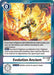 A trading card titled "Evolution Ancient [BT7-110]" with vivid artwork featuring a golden warrior figure amidst lightning and fiery energy. As part of the Digimon series, this card details its effects and was recognized as an "Online Champion" in the 2022 Championship Offline Regional. It has a cost of 0 and is included in the Next Adventure Promos set.