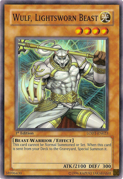 This Yu-Gi-Oh! card, titled 