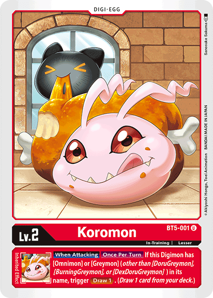 Koromon [BT5-001] [Battle of Omni]