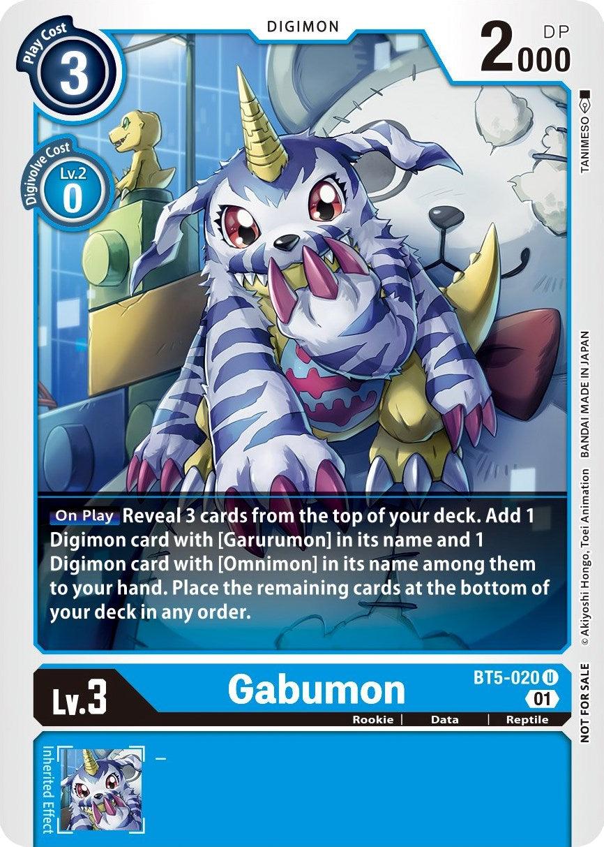 A Digimon trading card named 