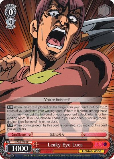 An anime-style trading card features a furious man with pink hair, red eyes, and gritted teeth aiming a shovel. Titled 