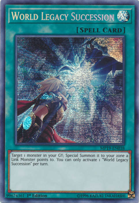 The image depicts a trading card from the Yu-Gi-Oh! Mega Pack titled 