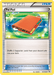 An illustration of the uncommon Pokémon Trainer Item card "Pal Pad (92/106) [XY: Flashfire]" from Pokémon. The card features an image of an orange and green notepad with lined pages and rings, set against a vibrant, swirling background of green and yellow with sparkles. The card's text reads, "Shuffle 2 Supporter cards from your discard pile into your deck.