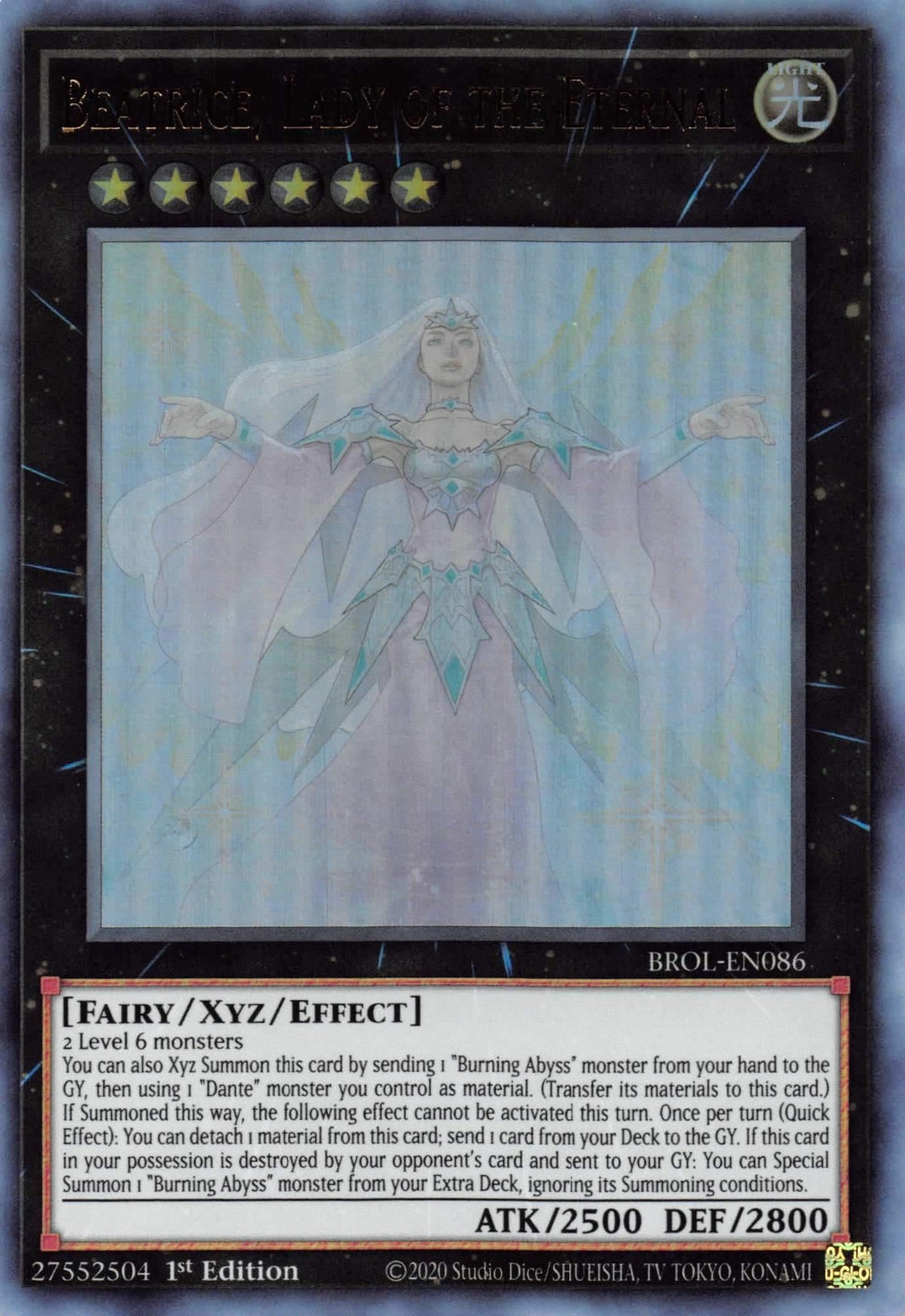 Beatrice Lady of the Eternal BROL EN086 Ultra Rare