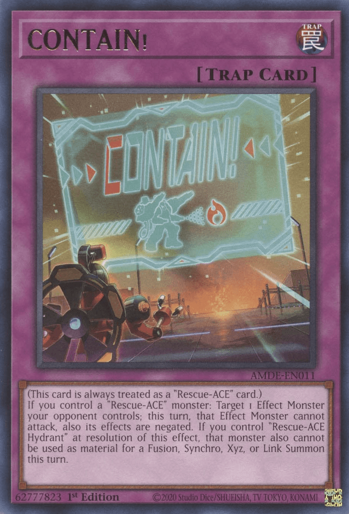 Image of a Yu-Gi-Oh! Normal Trap Card titled 