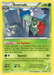 Pokémon card featuring Roserade (15/124) [Black & White: Dragons Exalted], a green, humanoid figure with rose-shaped hands. As part of the Dragons Exalted series, this rare card has 90 HP and is a Stage 1 evolution from Roselia. It includes abilities Le Parfum and Squeeze and lists resistances, weaknesses, and retreat costs. Artwork by Shin Nagasawa.