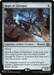 The image is a Magic: The Gathering card titled "Hope of Ghirapur [The List]." It features a legendary artifact creature, Thopter, with 1/1 power and toughness. The card's abilities include flying and sacrificing it to prevent a target player from casting noncreature spells for a turn. Text and imagery showcase an intricate metallic, steampunk-inspired Thopter with wings.