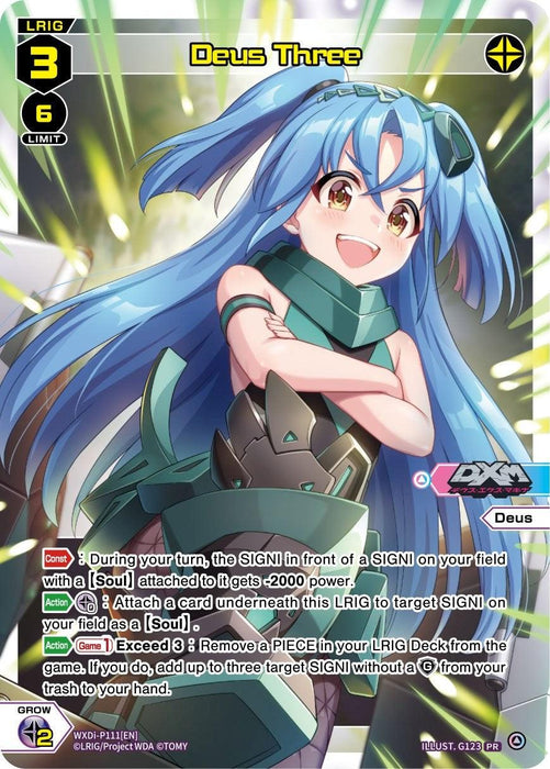 Deus Three (WXDi-P111) [Promo Cards]