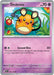 A **Pokémon** trading card featuring **Dedenne (095/198) [Scarlet & Violet: Base Set]**, a small mouse-like creature with large ears, a round orange body, and a yellow halo-like structure behind its head. The card details include "Hp 70," "Second Bite - 30+" as an attack, and is identified as number 095/198. Part of the Scarlet & Violet series, it showcases the psychic type symbol.