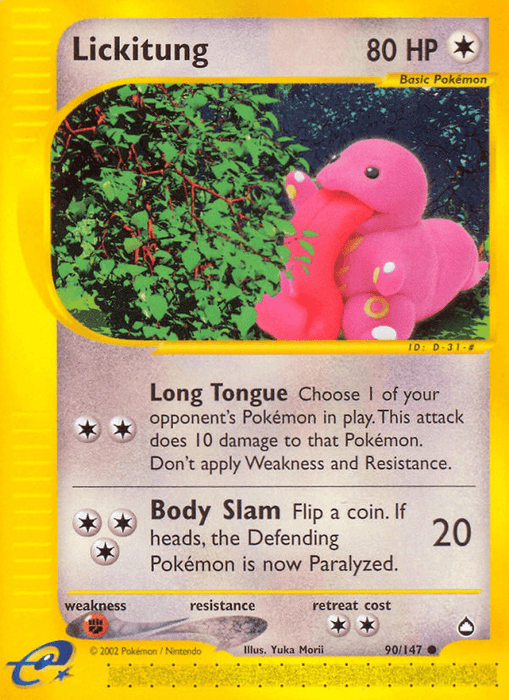 Lickitung (90/147) [Aquapolis]