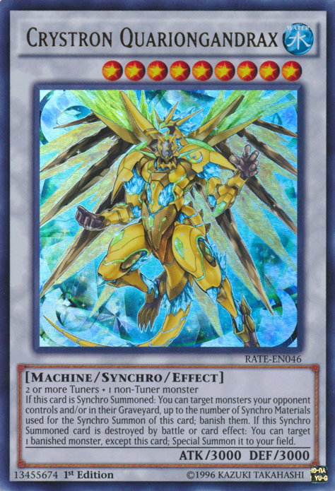 The Yu-Gi-Oh! Ultra Rare card 