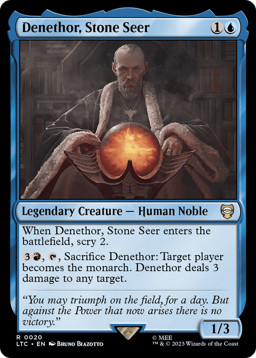 Denethor, Stone Seer [The Lord of the Rings: Tales of Middle-Earth Commander]