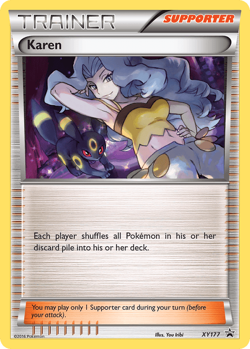 Karen (XY177) [XY: Black Star Promos]