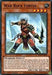 A "Yu-Gi-Oh!" trading card titled "War Rock Fortia [BLVO-EN093] Super Rare" from the Blazing Vortex set. The card features an armored warrior with white hair, wielding a sword, and surrounded by orange embers. As an Effect Monster, it has 1700 attack and defense values, and its ability allows strategic additions to the player's hand during battle.