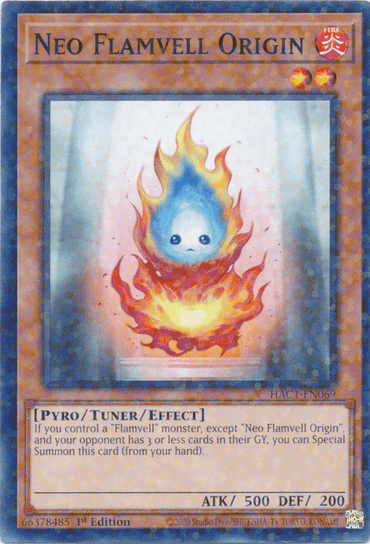 Neo Flamvell Origin (Duel Terminal) [HAC1-EN069] Common