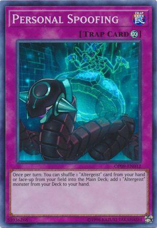 The image displays the Yu-Gi-Oh! Continuous Trap card 