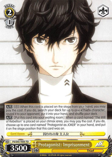 Protagonist: Imprisonment (P5/S45-TE05 TD) [Persona 5]