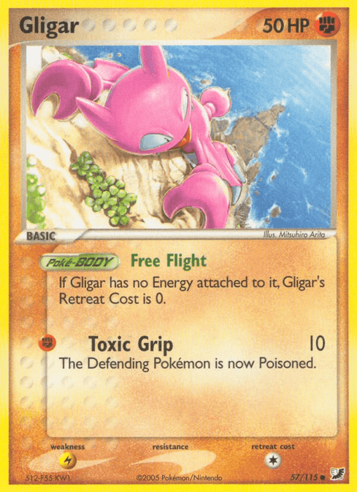 Gligar (57/115) [EX: Unseen Forces]
