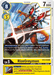 A Rare Digimon card featuring RizeGreymon [BT2-038] (Tournament Pack) [Release Special Booster Ver.1.5 Promos] from Digimon. It has an 8 cost to play, 3 cost to digivolve, and 7000 DP. Its effects include playing a yellow Tamer for free and gaining extra security attacks if there are 3 or more yellow Tamers in play. The card is Lv. 5.