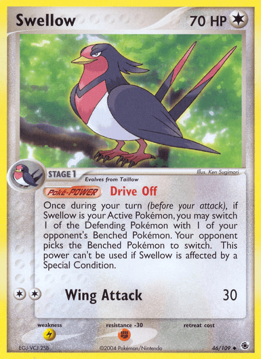 Swellow (46/109) [EX: Ruby & Sapphire]