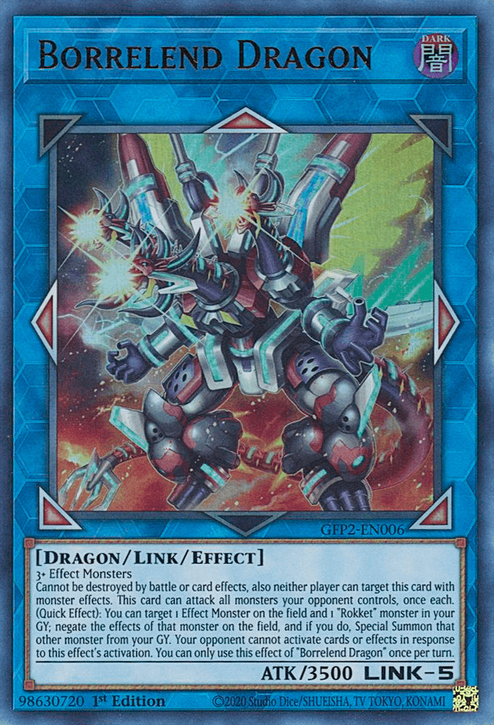 A Yu-Gi-Oh! trading card titled 