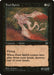 An illustration of the Magic: The Gathering card "Foul Spirit [Portal Second Age]" from the Portal Second Age set. The card features a skeletal, ghostly creature with outstretched clawed arms against a swirling red and green background. The card text says, "Flying. When Foul Spirit comes into play from your hand, destroy one of your lands.