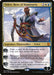 A Magic: The Gathering card "Teferi, Hero of Dominaria [Dominaria]" features Teferi, a dark-skinned man in elaborate robes holding a staff. This legendary planeswalker card boasts 4 loyalty points and includes abilities like drawing cards, untapping lands, returning a permanent, and gaining an emblem for drawing cards.