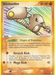 An image of a rare Hitmonlee (25/115) [EX: Unseen Forces] Pokémon card. This Fighting type card has 60 HP and features Hitmonlee, a brown, human-like figure with elongated, segmented legs. The special abilities "Stretch Kick" and "Mega Kick" are highlighted. Numbered 25/115 from the EX: Unseen Forces set, it includes illustrator Hisao Nakamura's name.