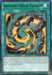 A Yu-Gi-Oh! trading card titled "Ancient Gear Fusion [MGED-EN147] Rare," labeled as a Spell Card. The artwork depicts mechanical gears and parts swirling into a green vortex. The card text describes its effect of fusion summoning an "Ancient Gear" Fusion Monster, using monsters from various locations as materials. Discover this powerful addition in the Maximum Gold series.